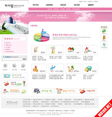 韓國小型地方門戶網站模板推薦 網頁制作大寶庫免費資源全解析